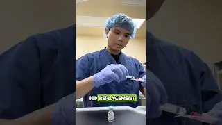 How We Do Anesthesia for Hip Replacements 💉🦴 #CRNA