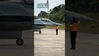 General Dynamics F-16 Fighting Falcon TNI AU #jettempur #f16 #indonesia