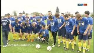 MDR Sachsen Anhalt - SSV 90 Landsberg gg. Hallescher FC Landespokalhalbfinale 2011