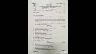 RTU Software Engineering (SE) Paper - 2022