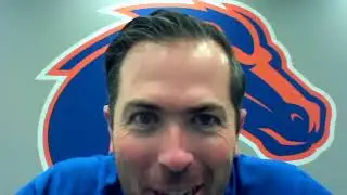 Boise State OC Tim Plough press conference on game vs. Oklahoma State Cowboys