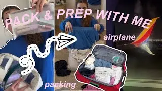 PACK & PREP WITH ME FOR FLORIDA!! 