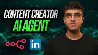 How to Build LinkedIn Content Automation AI Agent with n8n (No Code +OpenAI)  -  اردو / हिंदी