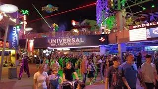 CityWalk at Night: Crowds, Clubs & a Bob Marley Celebration!