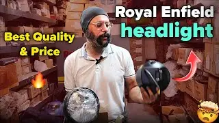 Рынок аксессуаров Royal Enfield Hardlights в Карол Багх 🔥 | Оригинальные аксессуары по самым низк...