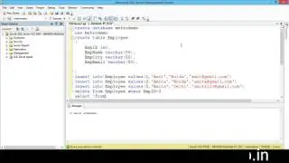 SQL SERVER -The SQL DELETE Statement # SQL Tutorial - The DELETE Query