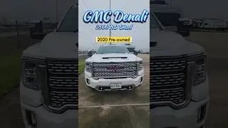 2020 GMC Denali 3500 Duramax Diesel | 35,500 lb Towing & Denali Luxury