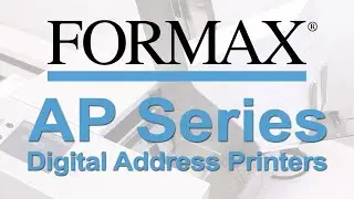 Formax AP Series Digital Address Printers Video