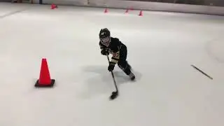 Kid Powers Through Hockey Obstacle Course - 994161-2