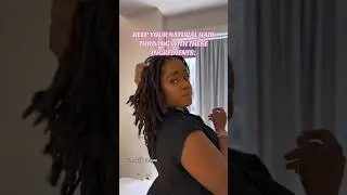 Grow Your Locs | Loc Mist | Crowns N Coils #loccommunity #locgrowth #shorts #demure