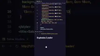 Create a Stunning Explosion Loader with HTML & CSS in Under 60 Seconds!