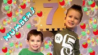 Numbers 123 | Maksim and Daniel learning Numbers | Kids teaching | Brothers