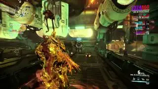 Warframe- Mobile Defense gameplay (Tower 3 Sabotage key alert)