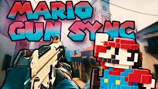 CS:GO Gun Sync | Mario Theme (thewcoop Trap Remix)