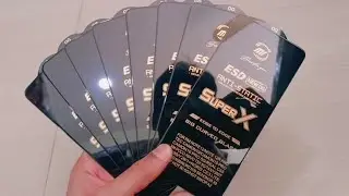💪OG Super X Mobile Screen Glass Unboxing Video 🫡 
