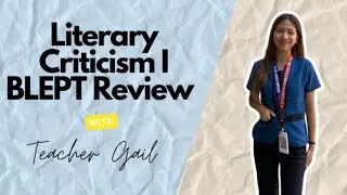 BLEPT REVIEW 2025 | LITERARY CRITICISM
