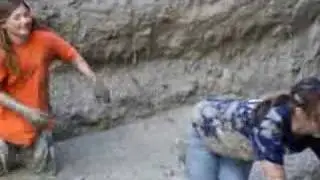 Mud fight