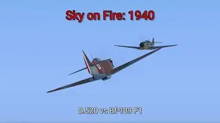 D.520 vs Bf-109 F1: one of the most fun experience in the game - Sky on Fire: 1940