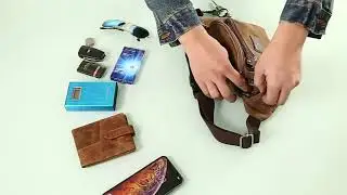 Eshow Men's Fanny Pack Canvas Waist Pack Waist Bag for Men Belt Bag Outdoors for Morning Jog Reviews