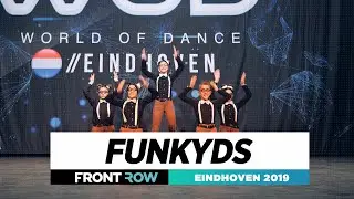 FUNKYDS | FRONTROW | Jr Team Division | World of Dance Eindhoven 2019 | #WODEIN19