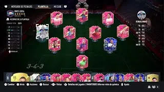 RECOMPENSAS RANGO 4 + PLANTILLA CON PEL&Eacute; 99 Y RONALDINHO 98!!! - FIFA 23
