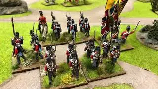 Napoleonic battle Report. France v Britain. Using my own rules