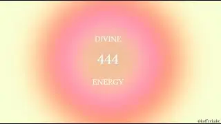 Pink Aura Aesthetic Background | Angel Number 444 | Meditation + Mindfulness ~ Koffee Kake