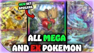 Все НОВЫЕ карты EX и Mega для Mega Rising Pokemon TCG Pocket | Первые впечатления