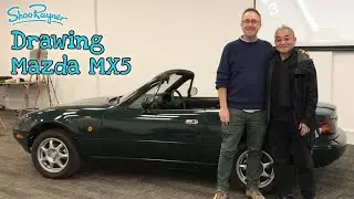 Рисуем Mazda MX5 вместе с Томом Матано &mdash; оригинальным дизайнером автомобилей!