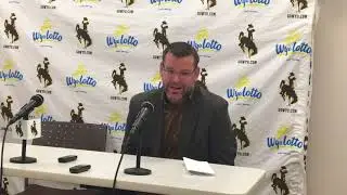 Mark Branch talks about Wyoming wrestling's win over Northern Colorado