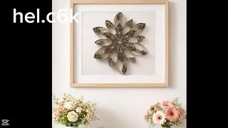 Double the beauty with 3D #decoration #diy #art #christmas 🍬🥰