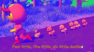 TEN LITTLE DUCKIES MARCHING( COLOURFUL EFFECTS COMPILATION)