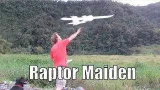 FPV Raptor. Maiden flight. RCHacker #51