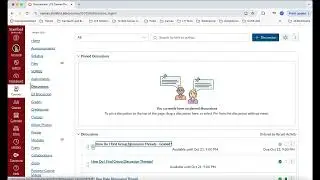 How Do I Find Group Discussion Threads?