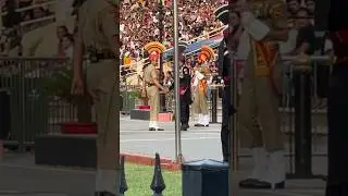 Flag Lowering Ceremony 😎 #viral #trending #shortsfeed #ytshorts