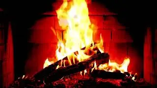 Feu de chemin&eacute;e 4K Sans Musique🔥#fireplace No music-Relaxation Regeneration ADN