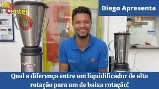 Qual a diferença entre um liquidificador de alta rotação para um de baixa rotação? - Mig Center