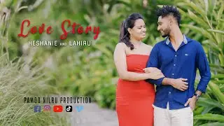 Heshanie and Lahiru Pre Shoot