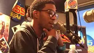 Kid Cudi in Studio with 96.5 Kiss FM