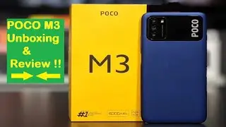🤩 Poco M3 Unboxing | 🔥 Poco M3 vs Poco M3 Pro | 6GB RAM Best SmartPhone