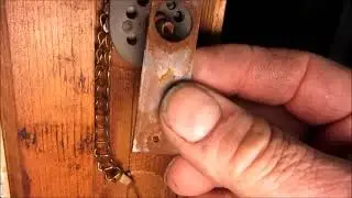 Antique Frigidaire W-5 repair - 3 - Cold Control Cables repaired and Cabinet Light installed!