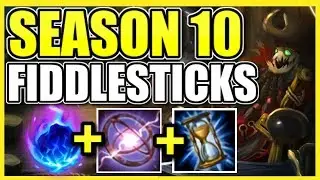 THE HIGHEST DAMAGE CHAMPION IN SEASON 10! FIDDLE SUPPORT IS BROKEN IN BOTLANE! FIDDLESTICKS GUIDE