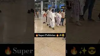 Super Politician 🔥✨😎 Rgv at Rgia Airport shamshabad #airport #rgvlove #rgvrealestate #rjfriendly