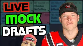 Live 2023 Fantasy Football Mock Drafts