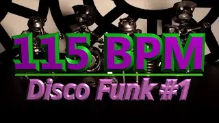 115 BPM - Disco Funk #1 - 4/4 Drum Beat - Drum Track