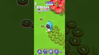 Slime Eats All - Level 1, 2 gameplay arcade relaxing simulation precision running ASMR puzzle game
