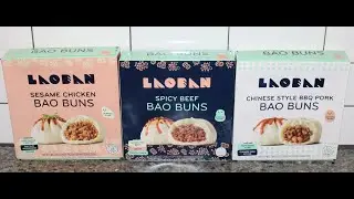 Laoban Bao Buns: Sesame Chicken, Spicy Beef & Chinese Style BBQ Pork Review