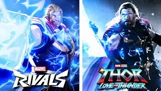 Marvel Rivals vs. Marvel Movies Comparisons Updated (4k)