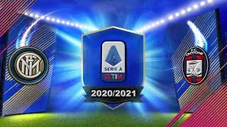 PES 2021 - Inter vs Crotone - PS4 GAMEPLAY