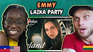REACTION TO EMMY - Laika Party (MUSIC VIDEO | Ireland 🇮🇪 Eurovision 2025) | FIRST TIME WATCHING